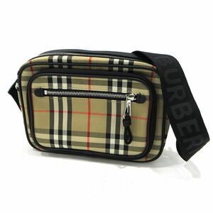 Burberry Check Shoulder Bag Beige